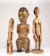Three African Figures