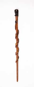 An African Carved Walking Stick