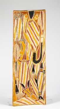 An Australian Aboriginal Bark Painting