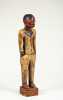 A Nigerian Painted Colonial Figure