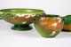 Three "Roseville" Pottery Bowls