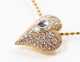 Kat Florence 18K Diamond Heart Necklace