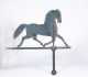 E20thC Horse Sheet Iron Weathervane