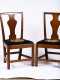 Pair of Mid-Atlantic Walnut Chippendale Side Chairs