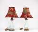 Lot of Four Asian Lamps