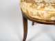L18thC Round Footstool with Sabre Legs
