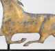 19thC Running Horse Weathervane- Copper with Zinc Cast Head