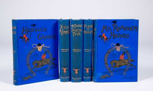 R.S. Surtees, Five Volumes from the Jorrocks Edition