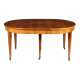 20thC Biedermeier Style Dining Table with Three Leaves