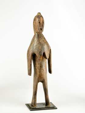 A Montol Female Figure, Nigeria