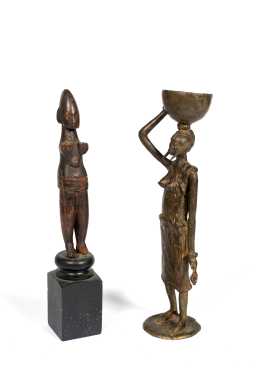 Two African Figures