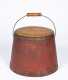 Red Painted Canted Side Shaker Firkin