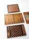 Four 19th/20thC Painted Checker Boards