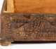 Chinese Export Carved Camphor Wood Box