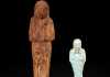 Two Egyptian Ushabti Figures