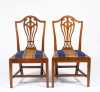 Pair of American Mahogany Hepplewhite Side Chairs