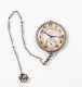Diamond and Platinum Gruen Verithin Precision Art Deco Pocket Watch