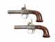 Pair of Percussion Ignition Muff Pistols C1835