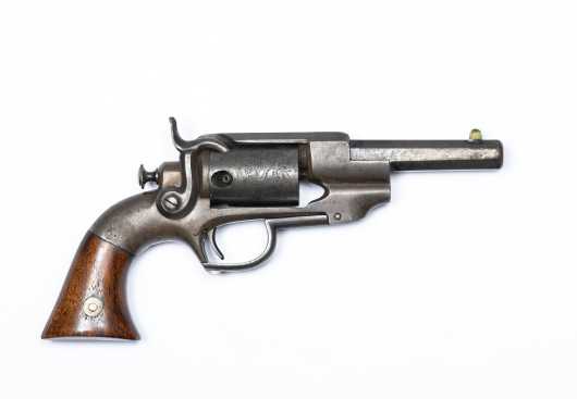 Allen and Wheelock Sidehammer Belt Revolver Made 1858-1861