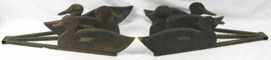 Pair of Vintage Folding Decoys by an unknown maker