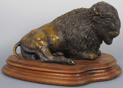 Bronze by Stephen LeBlanc, "Monarch of the Plains"