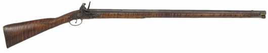 18th/19th century childs, full stock-Kentucky style, long rifle