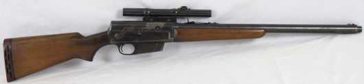 Rifle, Remington Model 81 "The Woodsmaster" with a 22" inch barrel