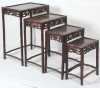 Chinese Nest of Four Tables