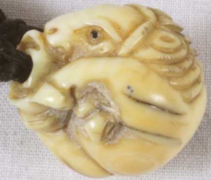 Japanese Ivory Ojime