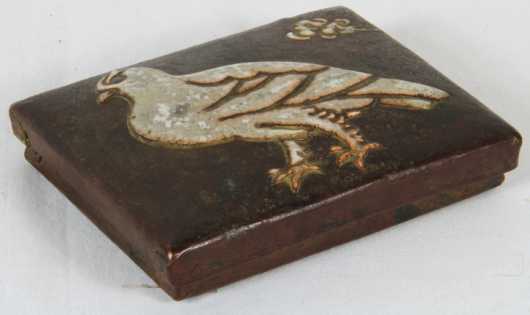 Japanese Enamel and Copper Covered Box