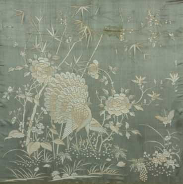 Chinese Embroidered Panel