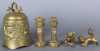 Lot 5 Chinese Miscellaneous Brass Objects