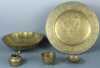 Lot of 5 Chinese Brass items