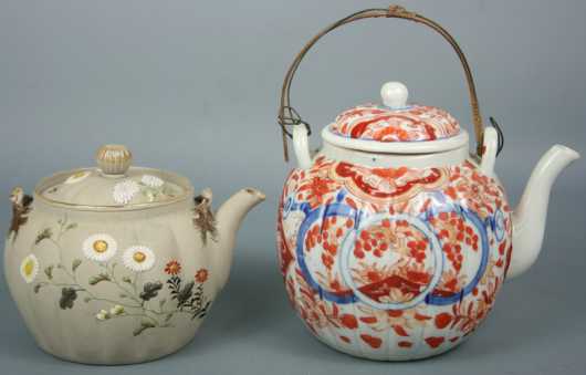 Two Japanese Tea Pots