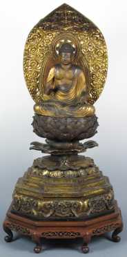 Impressive 18th Century Japanese Buddha