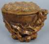 Chinese Carved Bamboo Covered Cup