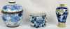 Lot of Three Chinese Porcelain Items