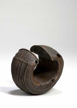 A Baule bronze armlet