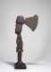A superb Yoruba Ogun axe; possibly 19th C.