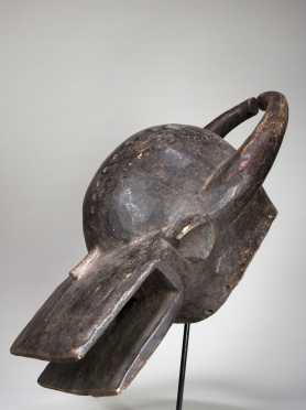 A Chamba bushcow helmet mask