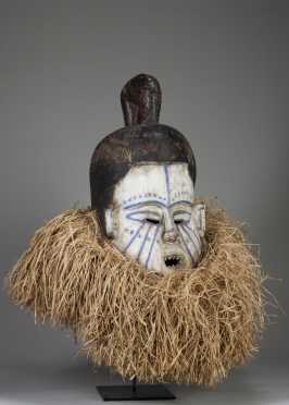 A Suku initiation mask