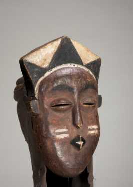 An unusual Eastern Pende female mask