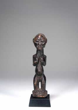 A Luba figurine