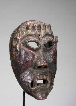 A superb Darmapala Mask -  Protectorate of the Buddhist Faith