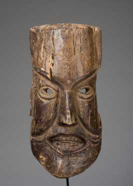 A mask probably depicting the Fierce Guardian of the Four Directions