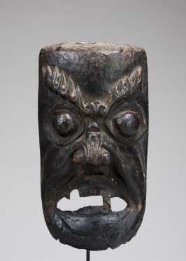 A Darmapala mask - protector of the faith